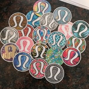 20 piece lulu sticker bundle